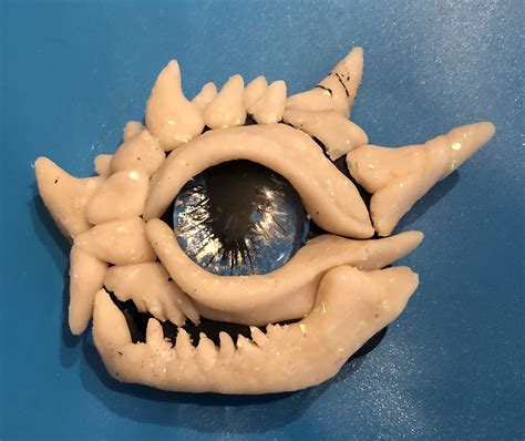 Polymer clay dragon eye by Lisa Klette Polymer Clay Dragon, Dragon Eye, Lisa, Objects, Eyes ...