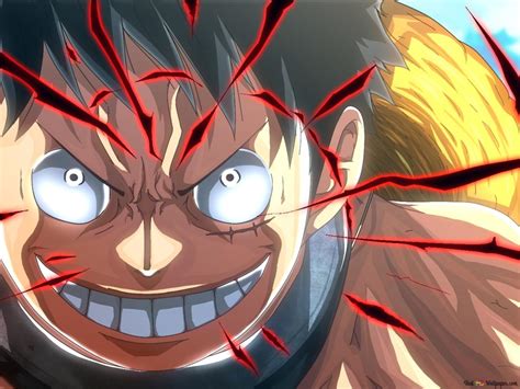 Luffy Conqueror's Haki 2K wallpaper download