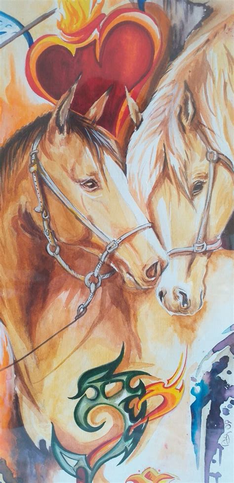 Love horses | Art, Horses, Art boards