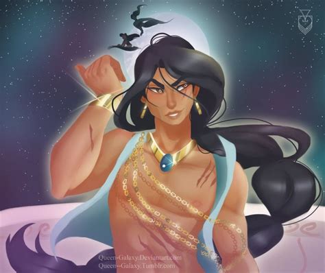 Male Jasmine by Queen-Galaxy.deviantart.com on @DeviantArt | Disney artists, Guy drawing, Fan art