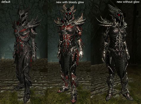 So for my main game I am legendary Daedric Armour, matching set completely, default. Skill