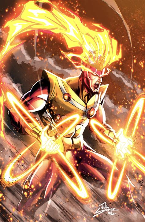 Firestorm Superhero Logo