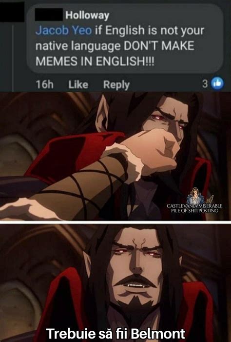 You Must Be The Belmont | Castlevania | Know Your Meme