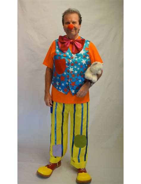 Mr Tumbler Hire Adult Clown Costume