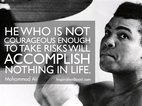 Muhammad Ali Life Courage Quotes | Inspiration Boost