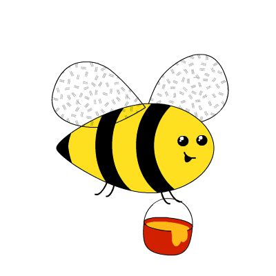 Image Of A Animated Bee - ClipArt Best