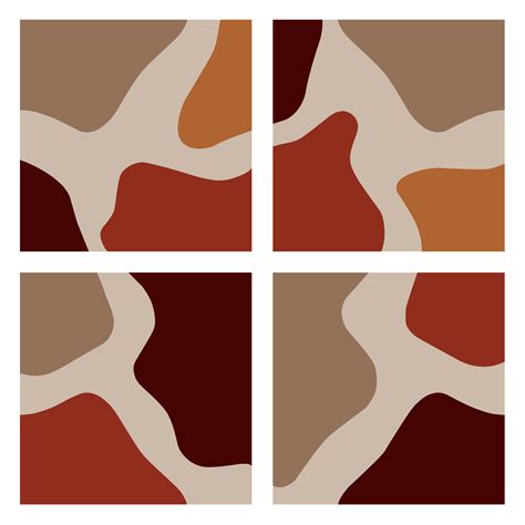 Set of modern abstract shapes aesthetic backgrounds. Minimalist abstract aesthetic background ...