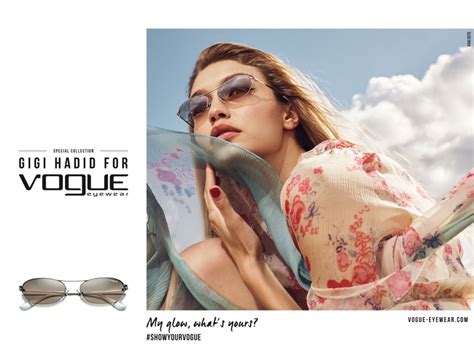 Gigi Hadid | Vogue Eyewear | 2018 | Second Collaboration
