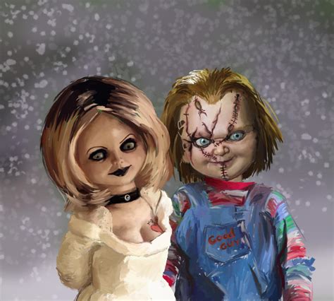 Chucky and Tiffany by msBlake on DeviantArt