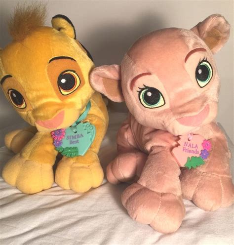 Disney's The Lion King Simba & Nala Sweetheart Kissing Magnetic Plush Toys | König der löwen ...