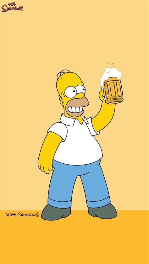 Homer Simpson Beer Wallpapers - Top Free Homer Simpson Beer Backgrounds - WallpaperAccess