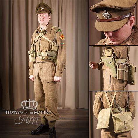 British Officer - Battle Dress (1939-1945) - History in the Making | British army uniform ...