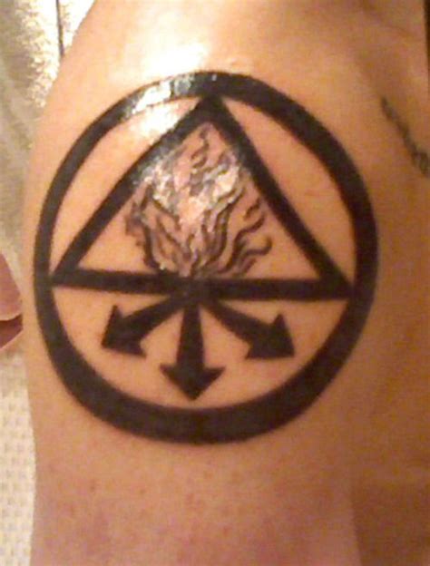 Sulfur Symbol Tattoo