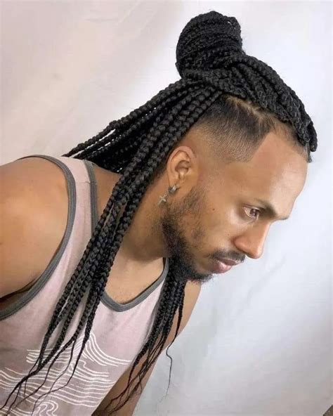 Best Box braids men hairstyles in 2022 - Stylish Weekly | Mens braids hairstyles, Box braids men ...