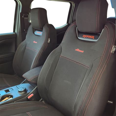 Ford Ranger Raptor RA Next Gen (07/2022-Current) Dual Cab Ute Wetseat Seat Covers (Front) - FORD