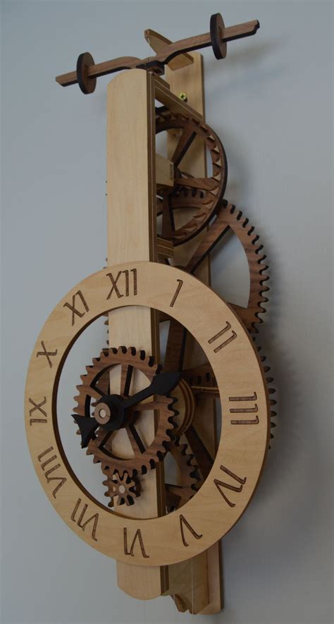 Diadem Ready-to-Assemble Clock Kit | Wooden-Gear-Clocks | Wooden gear clock, Wooden clock, Clock