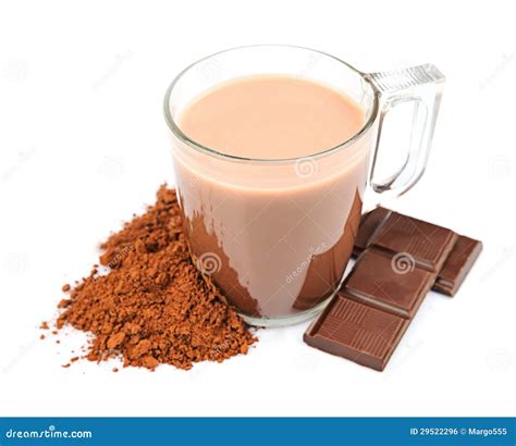 Cocoa drink . stock photo. Image of chocolate, isolated - 29522296