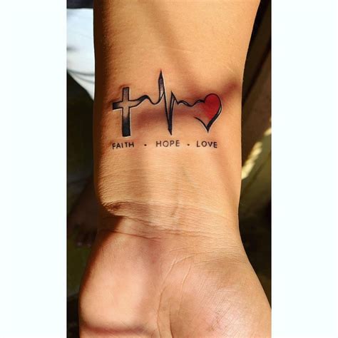 "Heartfelt Designs: Top 90 Faith Hope Love Tattoo Ideas to Celebrate Life's Journey ...