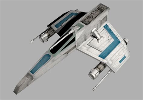 Star Wars E-Wing (front-top-3/4) by Augos on DeviantArt