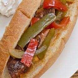 Italian Sausage Sandwich | Anthony B's Pizza in Melrose Park, IL