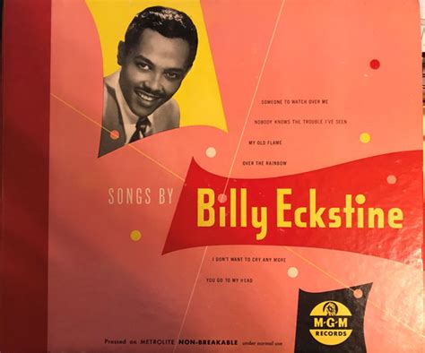 Billy Eckstine - Songs By Billy Eckstine | Releases | Discogs