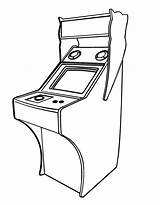 Arcade Coloring Pages At GetColoringscom  Free Printable Colorings sketch template