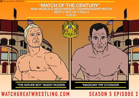 [FAN ART] "Nature Boy" Buddy Rogers vs. Pat O'Connor (Match of the ...