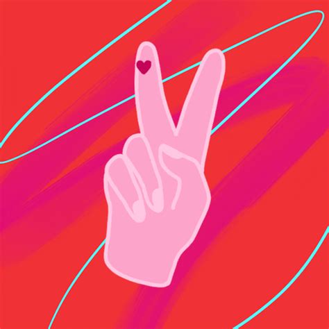Peace Sign And Hearts Peace Sign GIFs - Find & Share on GIPHY