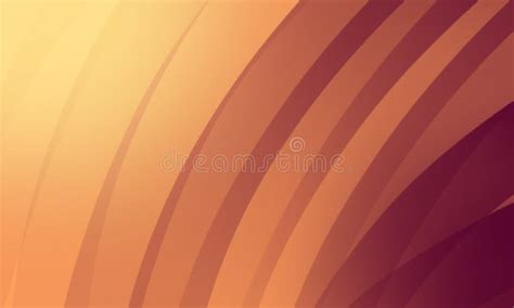 Golden Brown Abstract Background Illustration. Curved Line Gradation Light for Backdrop. Stock ...