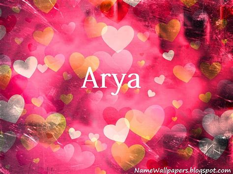 Arya Nome Arya ~ Nome Urdu Nome Significato Nome Logo Firma Sfondo HD | Pxfuel