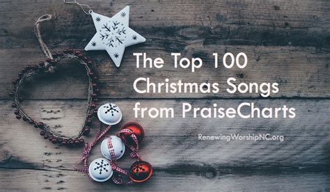 The Top 100 Christmas Songs from PraiseCharts - Renewing Worship