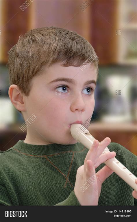 Child Playing Recorder Image & Photo (Free Trial) | Bigstock