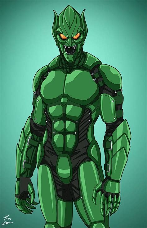 Green Goblin commission by phil-cho on DeviantArt | Marvel character design, Spiderman artwork ...