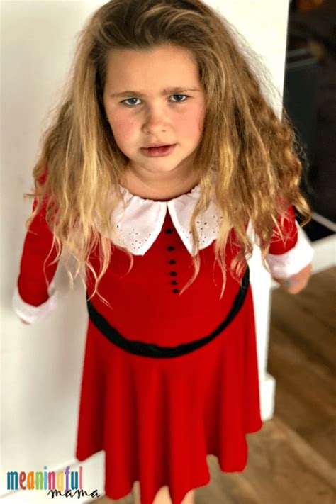 Veruca Salt Costume - Meaningfulmama.com