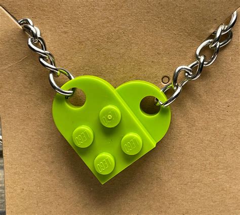 Heart Keychain Made From LEGO® Bricks same Price All - Etsy