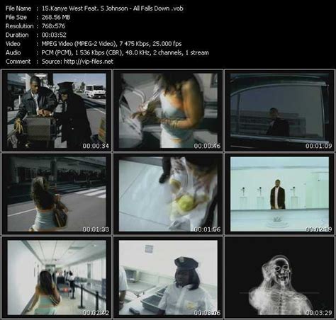 Kanye West Feat. Syleena Johnson - All Falls Down - Download High-Quality Video(VOB)