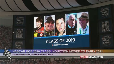 NASCAR Hall of Fame Postpones Class of 2021 Induction - WCCB Charlotte's CW