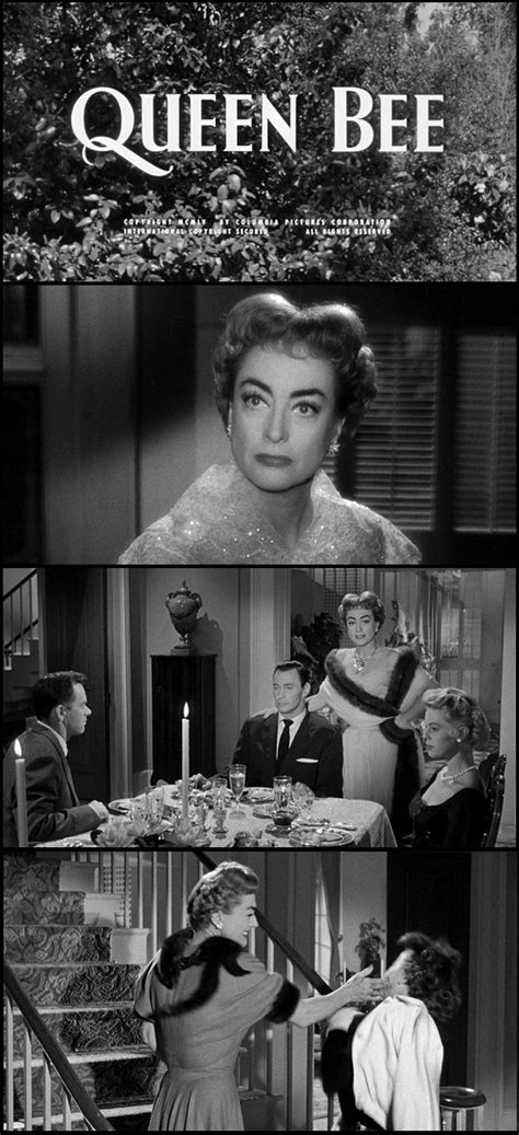 Joan Crawford as 'Eva Phillips' in Queen Bee (1955) | Joan crawford movies, Joan crawford, Old ...