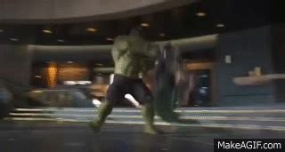 Hulk Vs Loki - Puny God on Make a GIF