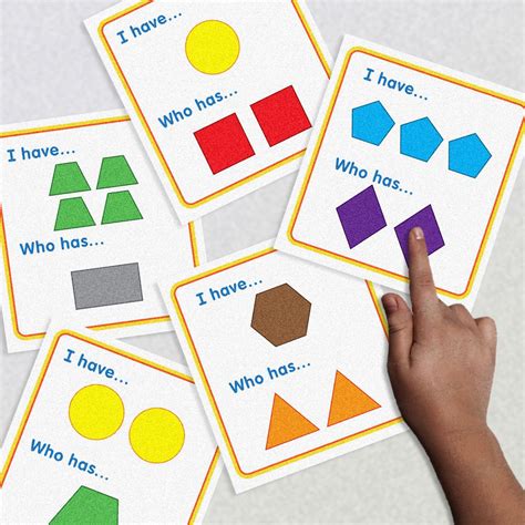 I Have... Who Has... Bundle | Shape games, Classroom activities, Core ...