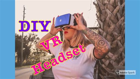 DIY VR headset - How to make an inexpensive homemade Virtual Reality VR headset - YouTube