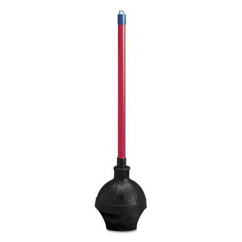 Boardwalk BWK09201EA 18 in. Plastic Handle Toilet Plunger for 5-5/8 in ...