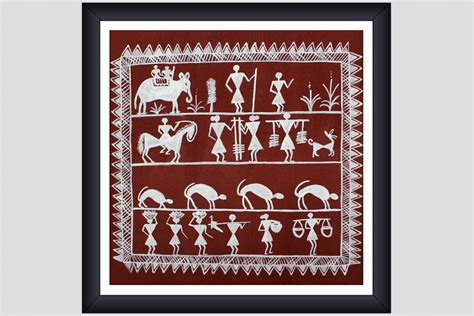 Adivasi Paintings| Lepakshi Handicrafts