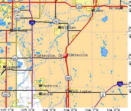 Platteville, Colorado (CO 80651) profile: population, maps, real estate, averages, homes ...