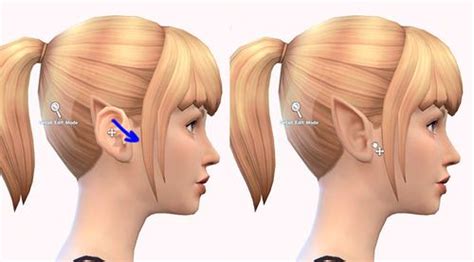 Altmer Elf Ears | Sims 4 body mods, Sims 4 characters, Sims mods