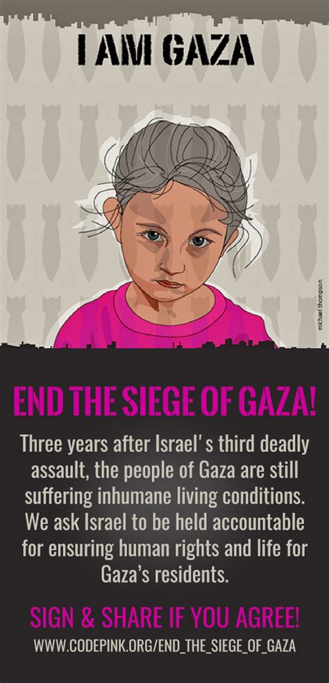 End the Siege of Gaza! - CODEPINK - Women for Peace