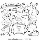 Little Red Riding Hood Coloring Pages At GetColoringscom  Free sketch template
