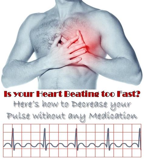 Is your Heart Beating too Fast? Here's how to Decrease your Pulse without any Medication | Rapid ...