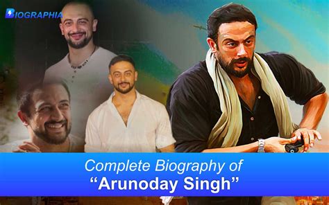 Arunoday Singh Age, Height, Biography, Wiki and Everything about Arunoday Singh