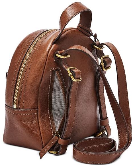 Fossil Megan Mini Leather Backpack & Reviews - Handbags & Accessories - Macy's